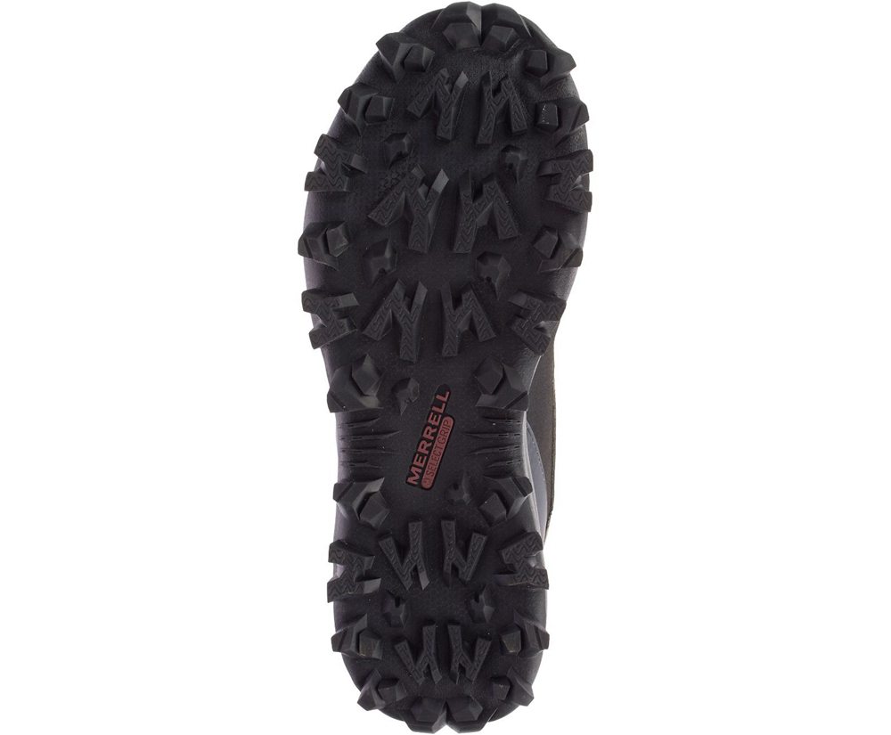 Merrell Boots Grey/Black - Thermo Kiruna Mid Shell Waterproof - Mens 46XIZEGMU